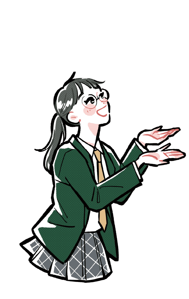 学生のイラスト